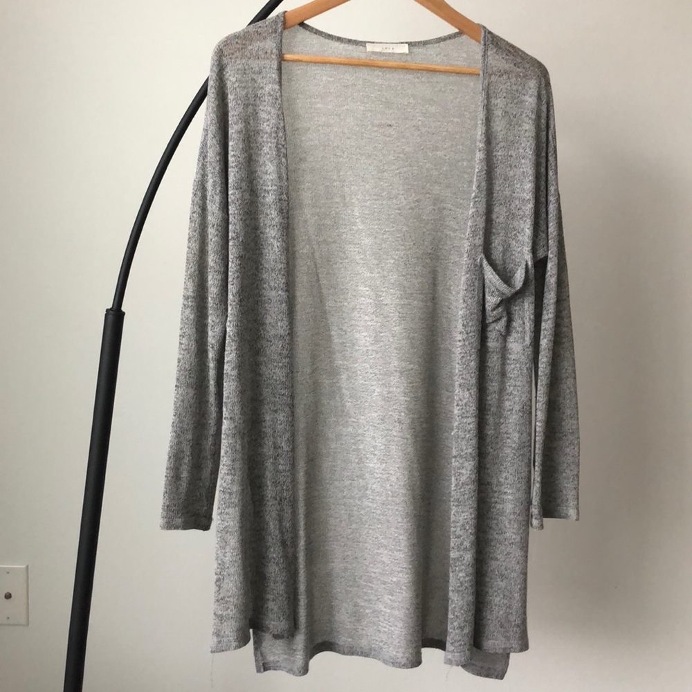 LUSH Long Open Cardigan